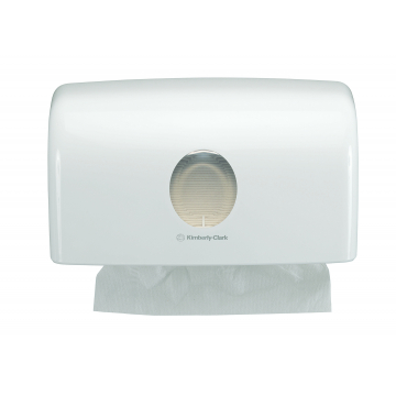 AQUARIUS* Gevouwen Handdoek Dispenser MultiFold Small 6956 Wit - Kimberly Clark