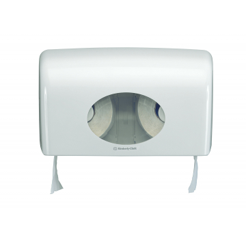 AQUARIUS* Toilettissue Dispenser Kleine rollen 6992 Wit - Kimberly Clark