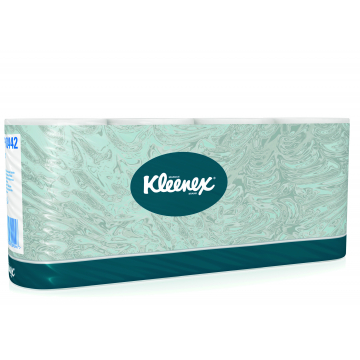 KLEENEX* Toilettissue Rollen Standaard 350 8442 Wit - Kimberly Clark