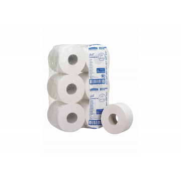 SCOTT* Performance Toilettissue Jumbo 200M 8512 Wit - Kimberly Clark