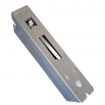 RVS handdesinfectie zuil (elleboog bediening)