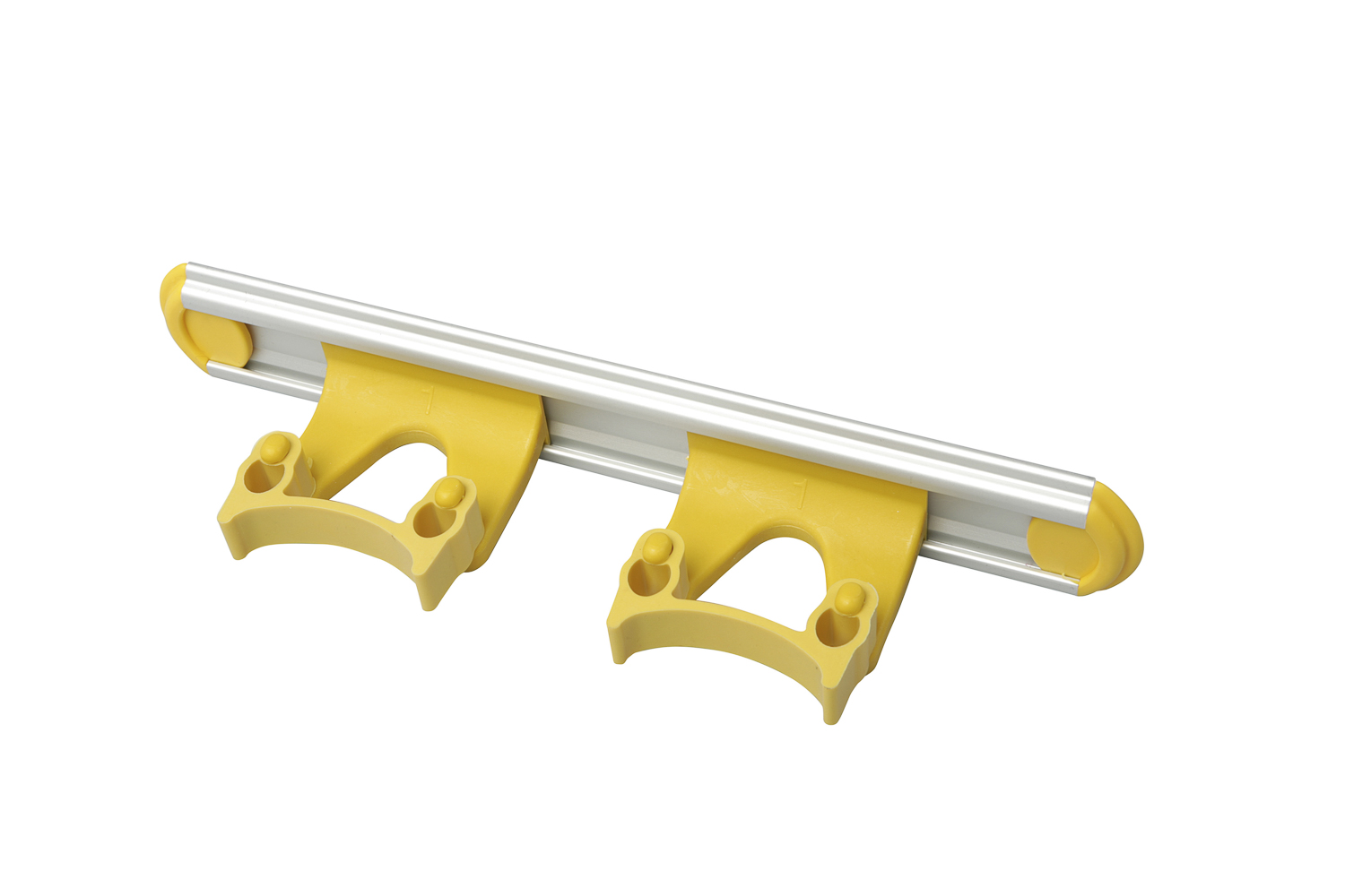 FBK HCS Ophangrail 300mm met 2 klemmen Ø 22-32mm