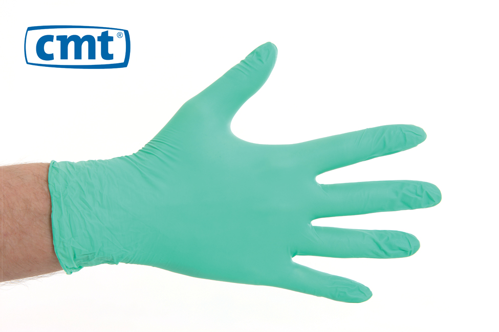 CMT Soft Nitril Handschoenen Poedervrij Groen