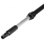 Aluminium watergevoerde telescoopsteel met aan/uit kraan 1060 - 1600 mm