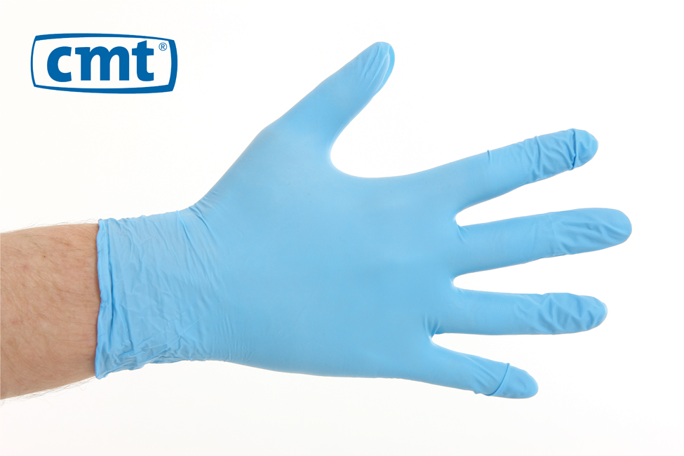 CMT Soft Nitril Handschoenen Poedervrij Blauw
