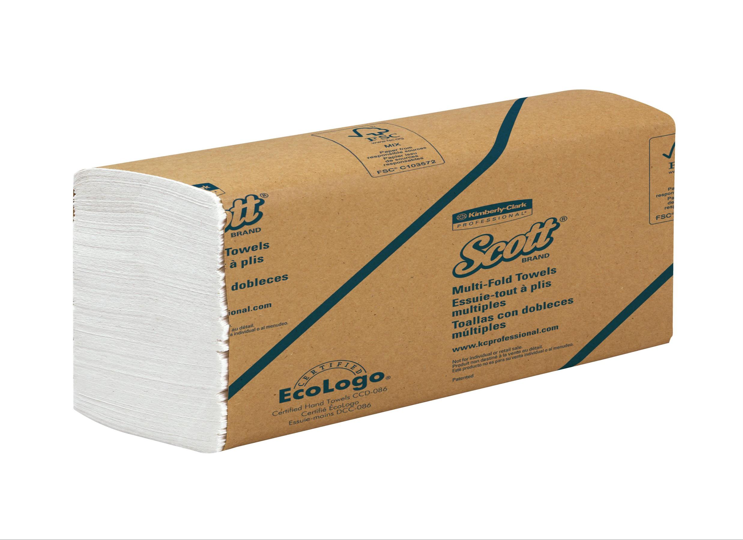 SCOTT* Handdoeken MultiFold 3749 Wit - Kimberly Clark