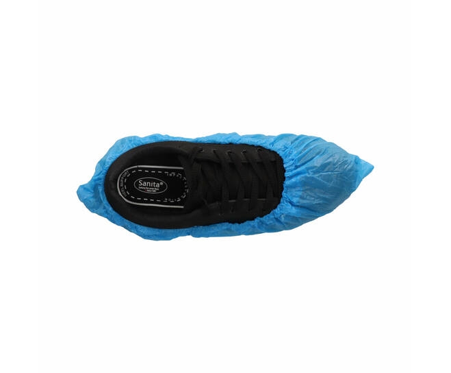 CMT CPE Schoenovertrek Blauw 36x15cm 30micron Geruwd