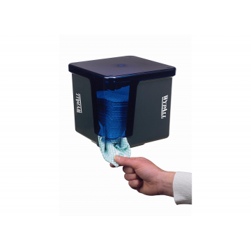 WYPALL* Poetsdoek Dispenser Kwartgevouwen 7969 Grijs - Kimberly Clark