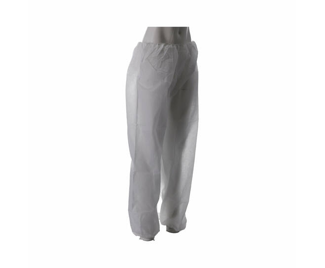 CMT pp non woven wegwerp broek wit, XXL high weight