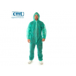 CMT pp non woven coverall regular weight groen