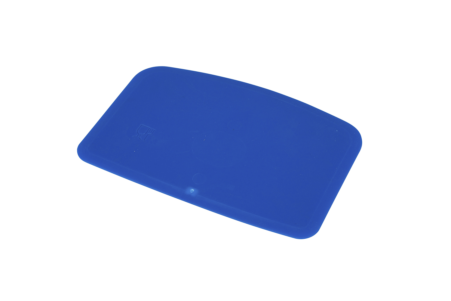 FBK HCS Deegschraper recht zonder gat 146x98mm polypropyleen