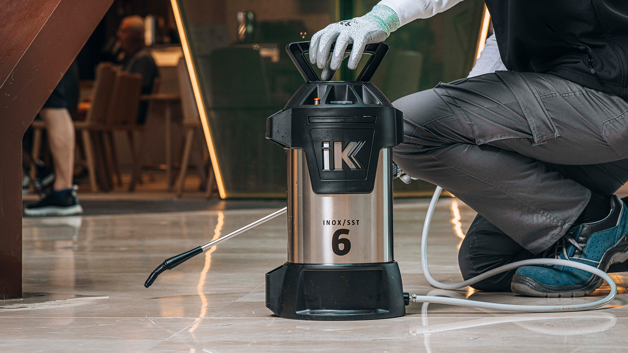 IK RVS INOX 6 Sprayer 6 liter