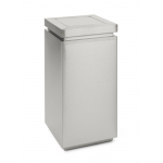 RVS Afvalbak Tumble deluxe 110 liter (vlamdovend)