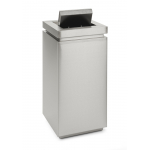 RVS Afvalbak Tumble deluxe 110 liter (vlamdovend)