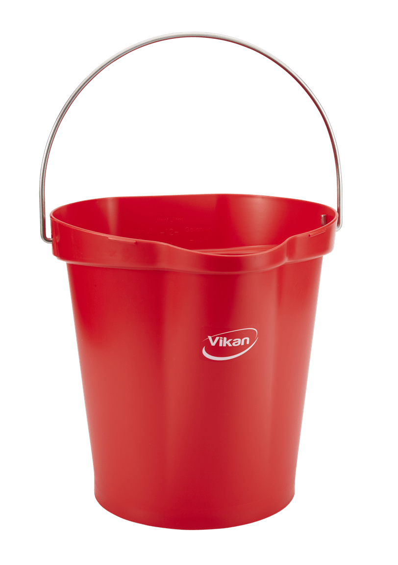 Vikan Emmer 12 liter 56864 rood
