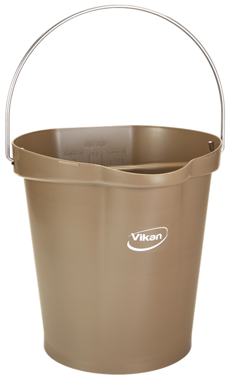 Vikan Emmer 12 liter 568666 bruin