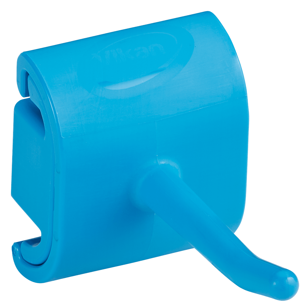 Vikan hygiënisch ophangsysteem enkele haak 10123 blauw