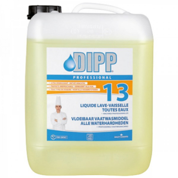 Dipp 13 Vloeibaar vaatwasmiddel alle waterhardheden 10L