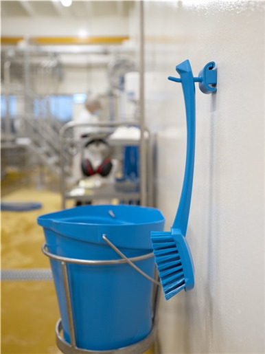 Vikan hygiënisch ophangsysteem enkele haak 1012