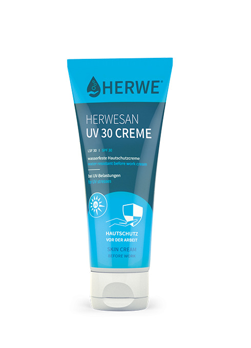 HERWESAN UV 30 CREME 100ml (licht geparfumeerd / watervast)
