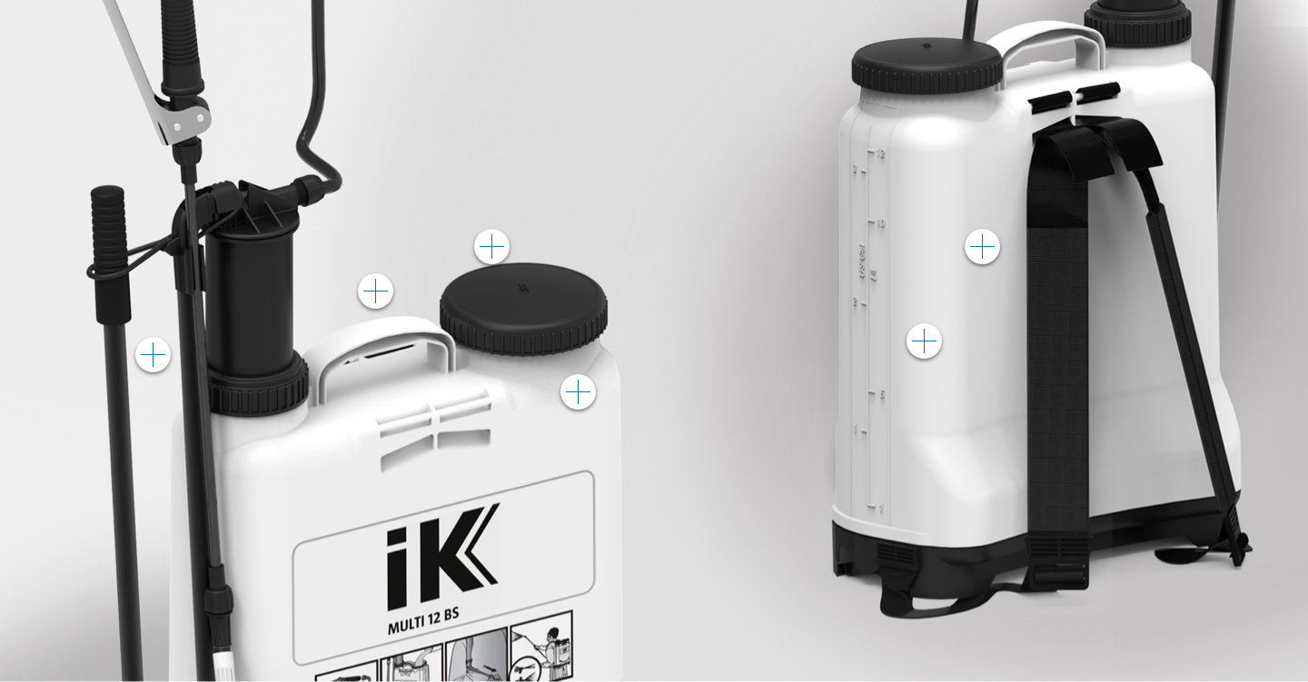 IK MULTI 12 BS backpack sprayer