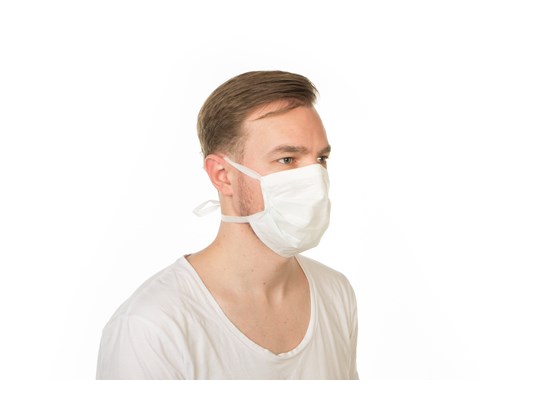 CMT Mondmasker FFP2 NR D wit non woven met oorelastiek m52000 500 stuks