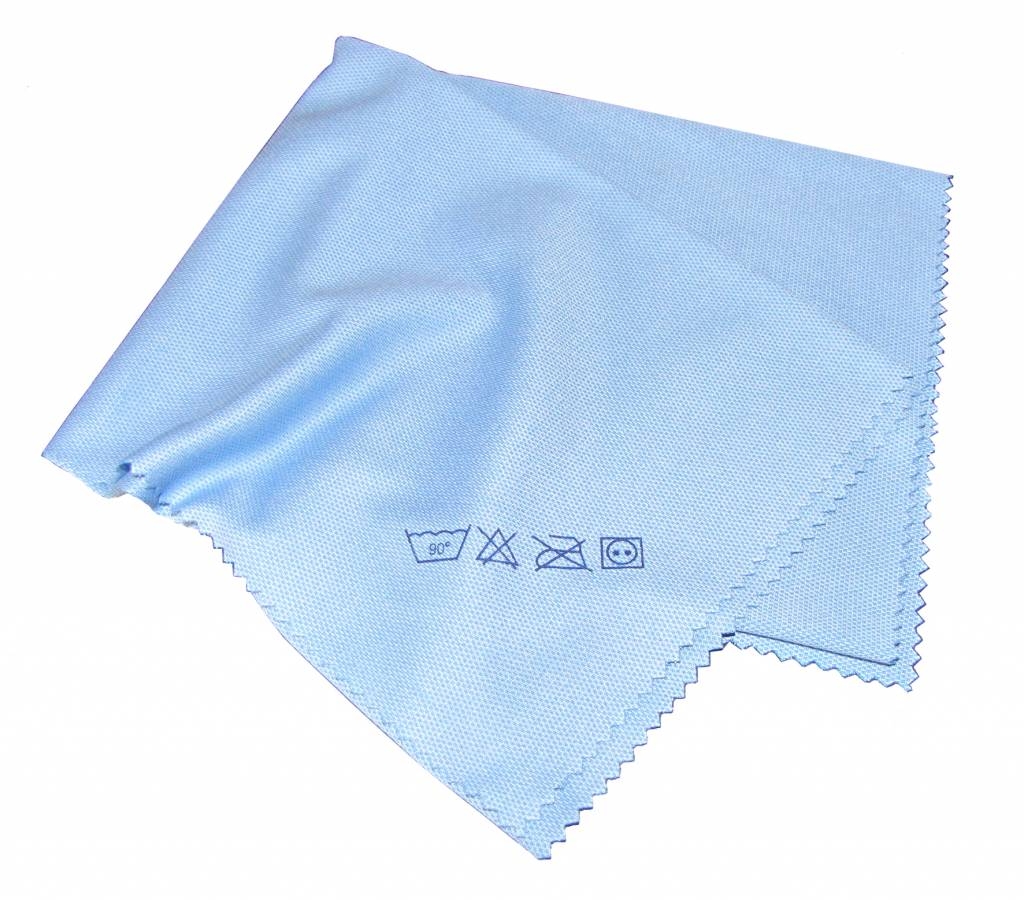 Microvezel Glasdoek Top-Ecran 40x40cm Blauw (5 stuks)