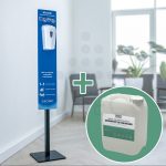 Desinfectiezuil Gel + GRATIS 5ltr. gel desinfectiemiddel
