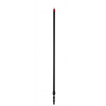 Aluminium watergevoerde telescoopsteel met aan/uit kraan 1060 - 1600 mm