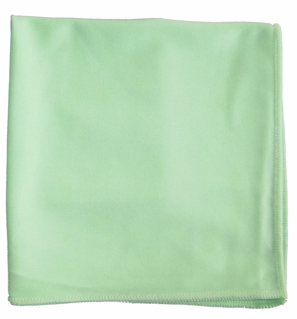 Microvezel Glasdoek Top Regular 40x40cm Groen (5 stuks)