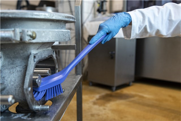 Vikan Smalle Reinigingsborstel Lange Steel Hard 4185