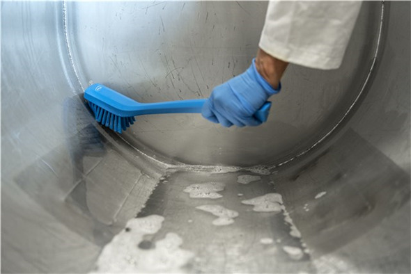 Vikan Smalle Reinigingsborstel Lange Steel Hard 4185